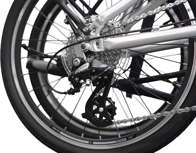 Dahon Mariner D8 Folding Bike (Brushed)