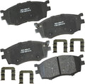 Bendix Premium SBC1156 Ceramic Front Brake Pads for Dodge Attitude 2011-2006, Hyundai Accent 2011-2006, JAC J4 2020-2018, Kia Rio 2011-2006, Rio5 2011-2006