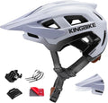 KINGBIKE NTA-8776 Mountain Bike Helmet Professional Ebike Helmets with 3-Level Adjustable Visor & Camera Mount E-MTB Helmet for Adults Men Women Youth E-Bike Safety Certified