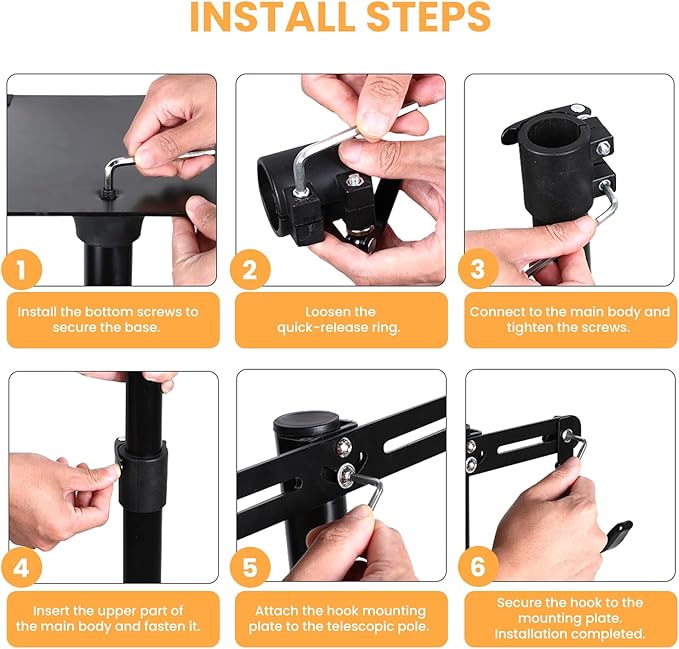 Heavy Duty Bike Floor Stand, Vertical Bicycle Storage Rack for Indoor Garage, Adjustable Rubber Hooks for Road, Mountain & Ebikes, Includes Multi-Function Repair Tool & Chain Plier
