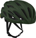 Retrospec Silas Road Bike Helmet with 24 Air Vents & Built-in LED Safety Light - Adjustable Adult Cycling Protection 54-61cm - Padded & Lightweight Design