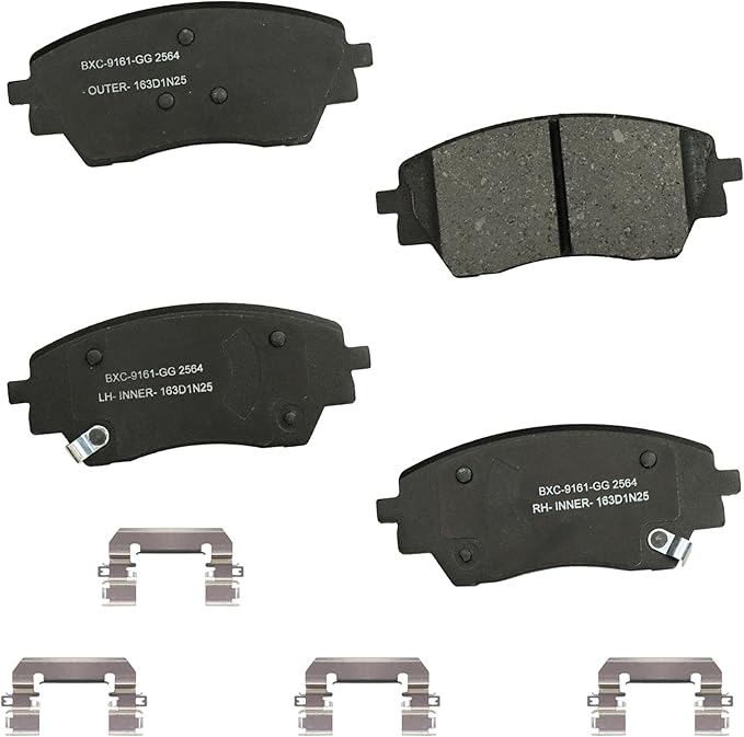 Bendix Premium SBC2564 Ceramic Front Brake Pads fits Hyundai Kona 2025-2024