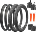 12/16/20x2.125 Bike Tires 1/2 Pack 12/16/20 Inch Kids Folding Replacement Tire/Tube Suitable for Tires 12/20x2.1 12/16/20x2. 125 12/20x2.25, Multiple Colors