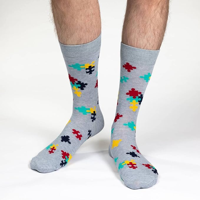 Good Luck Sock Novelty Crew Socks for Adults - For Men, Women and Teens