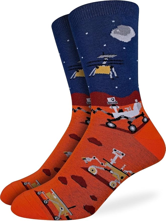 Good Luck Sock Novelty Crew Socks for Adults - For Men, Women and Teens