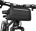 Bike Handlebar Bag Large-Capacity Bike Crossbar Front Bag Waterproof Bicycle Basket Frame Bags for Road Mountain Bicycle Outdoor Cycling Travel Hiking