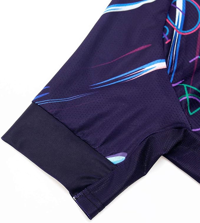 Men's Cycling Jersey Short Sleeve Bike Shirts Bicycle Jacket with Pockets