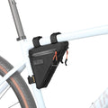Rhinowalk Bicycle Front Frame Bag Waterproof Bicycle Bag 0.9L Cycling Accessories Nylon Pack Pouch for MTB Road Bike Cycling Commuting and Outdoor Adventures