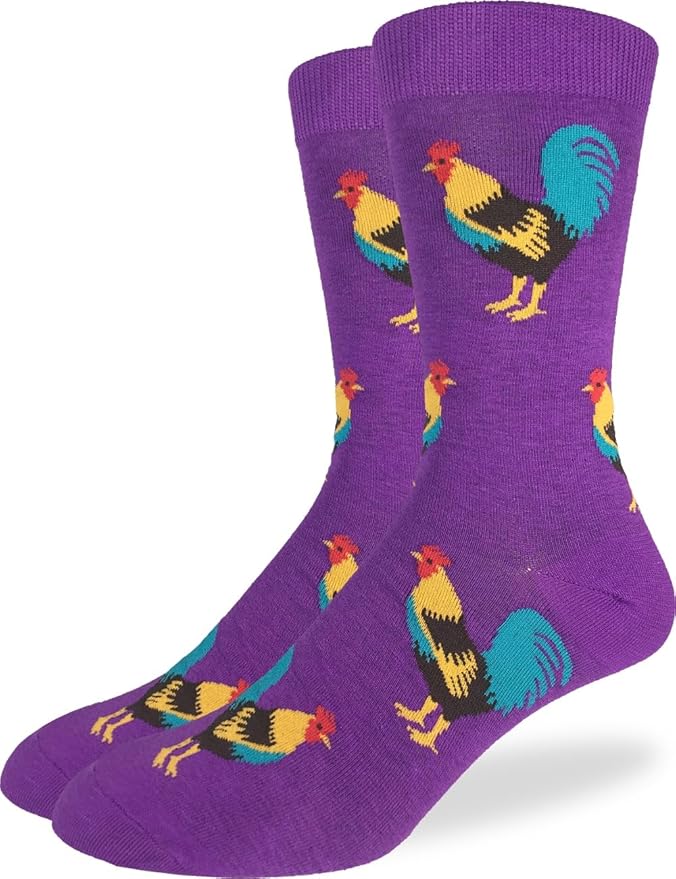 Good Luck Sock Novelty Crew Socks for Adults - For Men, Women and Teens