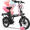 WINDHORSE 16" Folding Electric Bike for Adults, 630W Peak Electric Bicycle, 20MPH, 20-35 Miles Range, 288Wh Removable Battery, UL2849 Certified Commuter Ebike