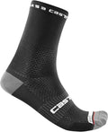 CASTELLI Men’s Rosso Corsa Pro 15 Sock, Performance Cycling Apparel Sock with Midfoot Support Band & Cushion Pad