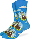 Good Luck Sock Novelty Crew Socks for Adults - For Men, Women and Teens