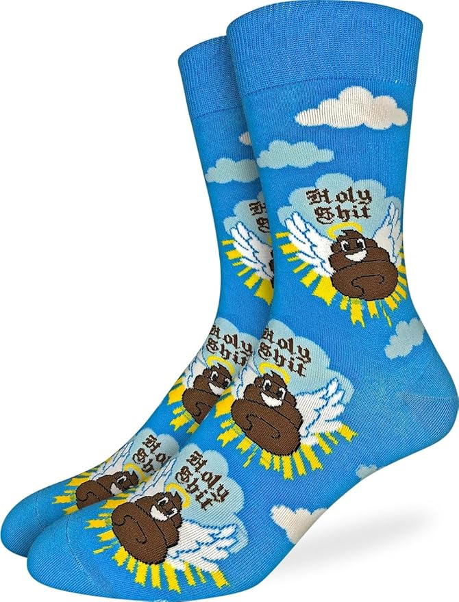 Good Luck Sock Novelty Crew Socks for Adults - For Men, Women and Teens