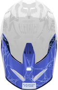 Fox Racing V1 Motocross Dirt Bike Helmet Visor, Purple Dove Diffuse, Small/Medium