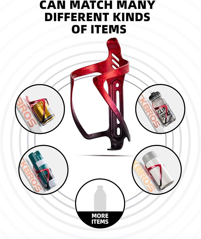 ROCKBROS Bike Water Bottle Holder Black*2