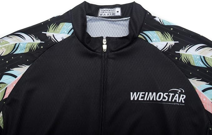 Cycling Jersey Men USA Summer Bike Short Sleeve 3-Pockets Breathable Quick-Dry Shirt S-3XL