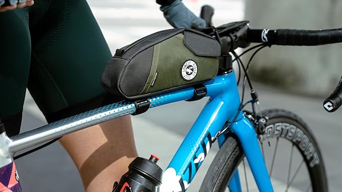 ULAC TREKKING GT BOLT-ON Bike Top Tube Bag, Waterproof Pouch Pack, Cycling Accessories Pouch for Mountain Road Bike