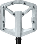 Crankbrothers Stamp Flat MTB Pedals - Size-Specific, Lightweight, Versatile, Durable Bike Pedals