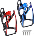 Bike Water Bottle Cage, Durable Ultralight Plastic Water Drink Holder Rack, Lightweight PC Water Bottle Holder for Bicycle, Cycling Bottle Holder Cages for MTB, Road Bike, Mountain Bikes (B)