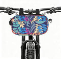 Large Capacity Bike Handlebar Bag, Waterproof Bicycle Bags for Handlebars with Shoulder Strap, Multifunctional Cycling Front Pouch, Bike Crossbar Tool Storage Bag for Urban Outdoor Road MTB