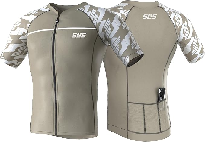 SLS3 Bike Jersey for Men Cycling – Men's Cycling Jersey Short Sleeve – Lightweight Road Bike Shirts