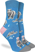 Good Luck Sock Novelty Crew Socks for Adults - For Men, Women and Teens