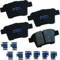 Bendix Premium SBC1071 Ceramic Rear Brake Pads for Select Models Ford Five Hundred, Freestyle, Mondeo, Taurus, Taurus X, Jaguar X-Type, Mercury Montego, Sable