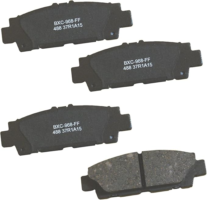 Bendix Premium SBC488 Ceramic Rear Brake Pads for Lexus LS400 1992-1990