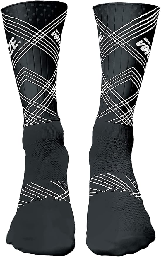 veloToze Aero Sock for Bike Racing - Advanced Aero Fabric, UCI Compliant, for Aerodynamic Advantage in Bike Races and ITT