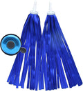 Blue Bike Bell Blue Bike Streamers Ribbon Bicycle Tassels for Bike Handlebar Decorations