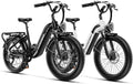 1500W Motor Electric Bike for Adults & Teenager, 48V 20AH Removable Battery Ebike, 24inch Fat Tire Electric Bicycle with 30+MPH, Step-Thru E Bike for Commuting & Mountain, Front Suspension