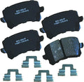 Bendix Premium SBC1108K1 Ceramic Rear Brake Pads for A3,Quattro,A4,A6,Q3,S3,TT,RS TTS Seat Altea,XL,Freetrack,Ibiza,Leon,Bora,CC,Eos,Golf,City,R,GTI,Jetta,Passat,R32,Rabbit,Tiguan,Limited
