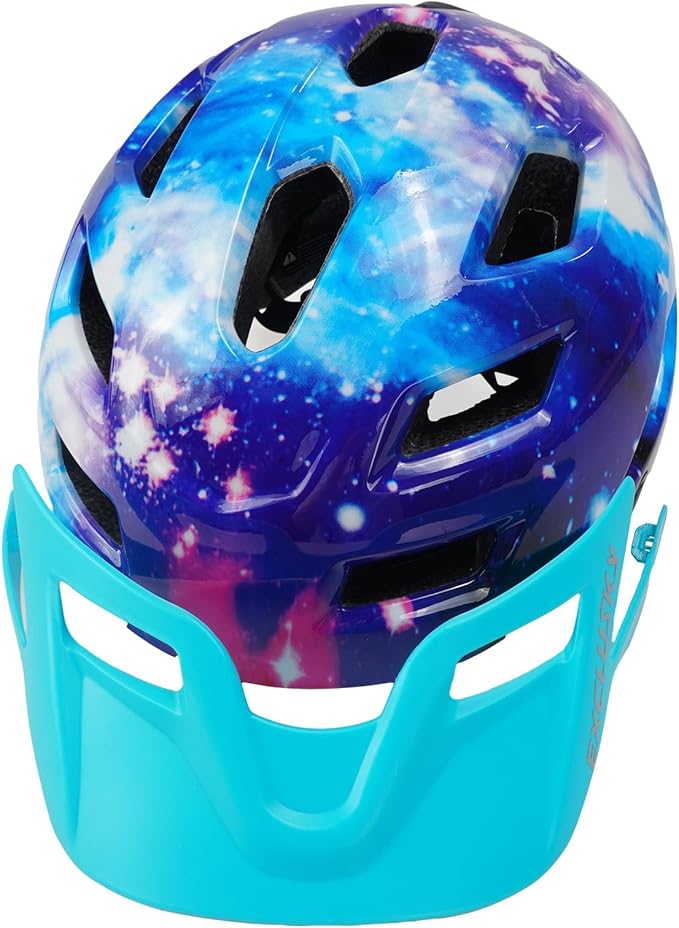 Kids Helmet, Exclusky Kids Bike Helmet Adjustable Safety Lightweight Children Bicycle Helmet for Kids Skating Cycling Scooter Boys and Girls Bicycle Helmets Ages 5-8-14