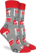 Good Luck Sock Novelty Crew Socks for Adults - For Men, Women and Teens
