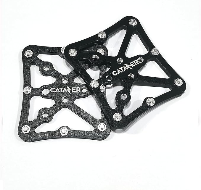 Clipless Clip-in Platform Adapter Pedal for Shimano SPD Pedals Aluminum Alloy Bike Pedal Adapter