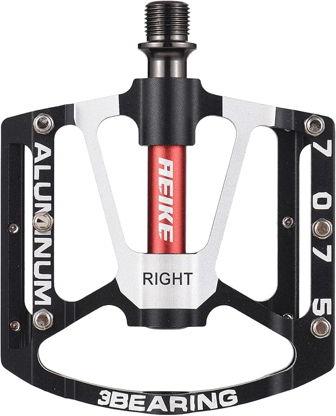Bike Pedals, Mountain Bike Pedals Lightweight Aluminum Bicycle Pedals Road Bike Cycling Pedals Platform