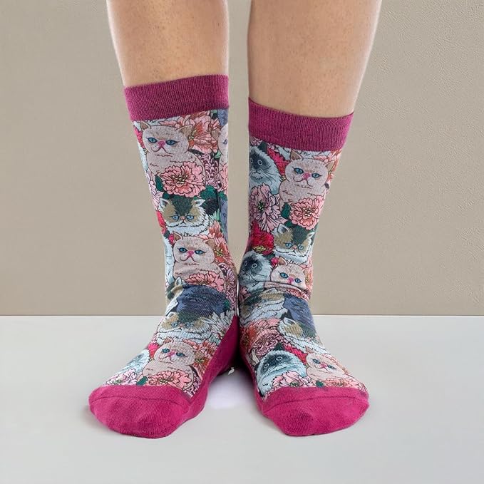 Good Luck Sock Novelty Crew Socks for Adults - For Men, Women and Teens