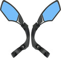 Hafny New Handlebar Bike Mirror, HD Blast-Resistant, Safe Crystal Clear Glass, Adjustable Rotatable, Rearview Mirror for Bicycle, HF-MR095