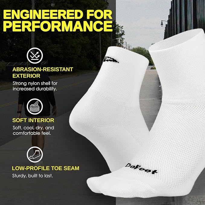 Aireator 3” Quarter Sock – Running, Cycling, Everyday Athletic Compression Sock
