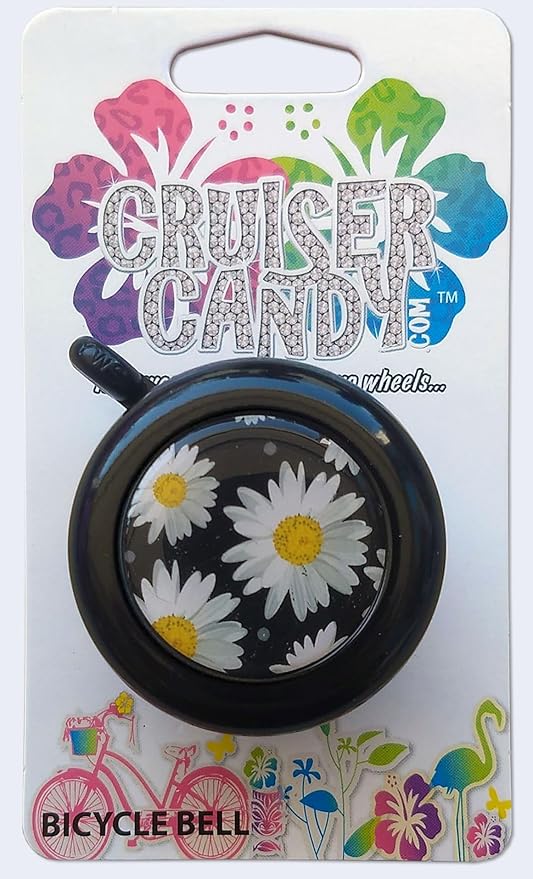 Cruiser Candy Fashion Bicycle Bell, Steel Ringer Nice Sound Bike Bell, Cute Stylish with Classic Bell Ring Tone