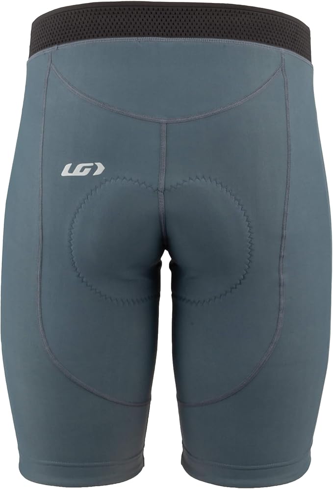 Garneau Fit Sensor 3 Padded Bike Shorts for Men, 9" Cycling Shorts, Enhanced Comfort for 2+ Hour Rides