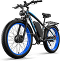 Ebike for Adults Electric, 52V 19.2Ah/32Ah, Peak 2000W/2500W E-Bike, 36/40MPH, 70 Miles/100Miles, Hydraulic Disc Brake, Off Road Snow Mountain E-Bike, 24"/26" Fat Tire Electric Bicycle UL2849 by SGS