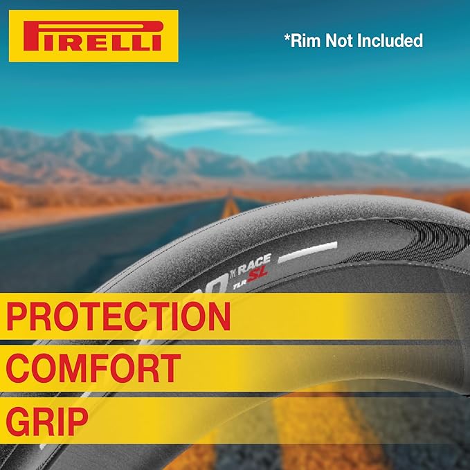 Pirelli P Zero Race TLR SL 28-622 (700x28c) Road Bike Tire - Tubeless Ready, Super Lightweight, High-Performance Bicycle Tire for Road Racing & Training – Foldable, SmartEVO Compound w/Keychain (2Pk)
