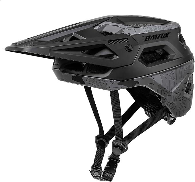 BATFOX Bike Helmet,Mountain Bike Helmet Helmets for Men Women Adults Youth