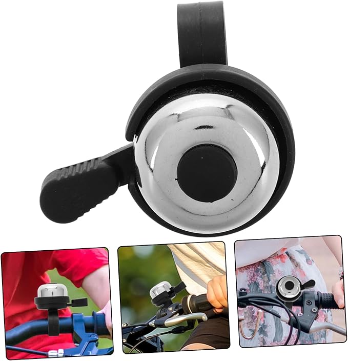 TOYANDONA Vintage Bicycle Bell for Adult Bikes Sturdy Construction Compact Handlebar Accessory for Motorcycles Scooters Stylish Versatile Design for Mountain