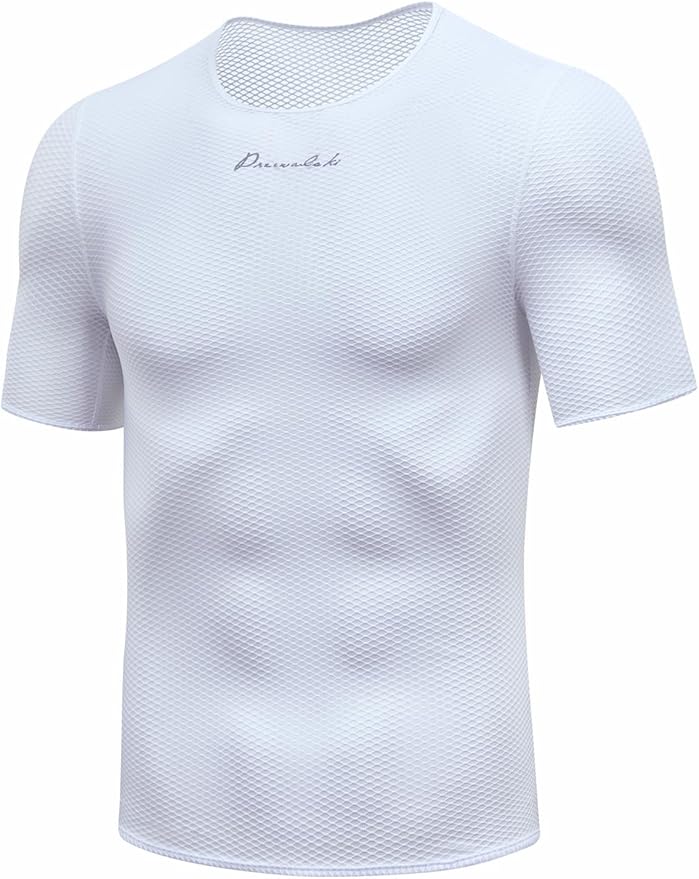 Przewalski Men’s Sleeveless Cycling Undershirt Quick Dry Bike Base Layer Vests Breathable Bicycle Jerseys Biking Tank Tops