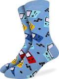 Good Luck Sock Novelty Crew Socks for Adults - For Men, Women and Teens