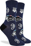 Good Luck Sock Novelty Crew Socks for Adults - For Men, Women and Teens