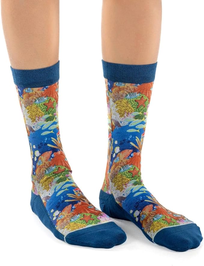 Good Luck Sock Novelty Crew Socks for Adults - For Men, Women and Teens
