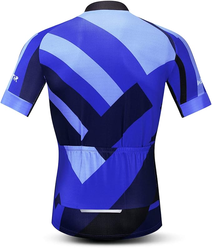 Bike Bicycle Tops Men's Cycling Jerseys Full Zipper MTB Clothing Cycle Clothes